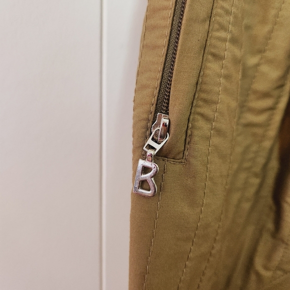 Vintage Bogner 1990s Beige Tan High Waisted Ski Snow Pants Luxury Outerwear - Picture 5 of 13